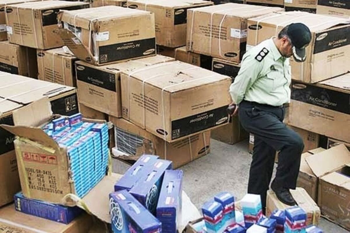 کالای قاچاق در میناب