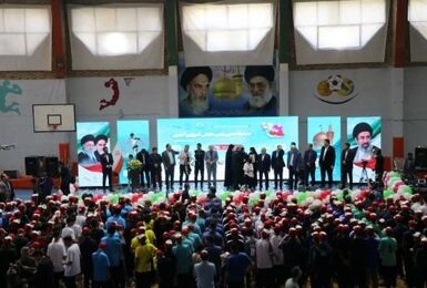 اولین دوره مسابقات ورزشی مدارس عشایری و روستایی کشور افتتاح شد