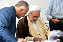 بازدید رئیس کل دادگستری مازندران از دادگستری و دادسرای تنکابن/ تأکید بر اهمیت صلح  و سازش در پرونده‌ها