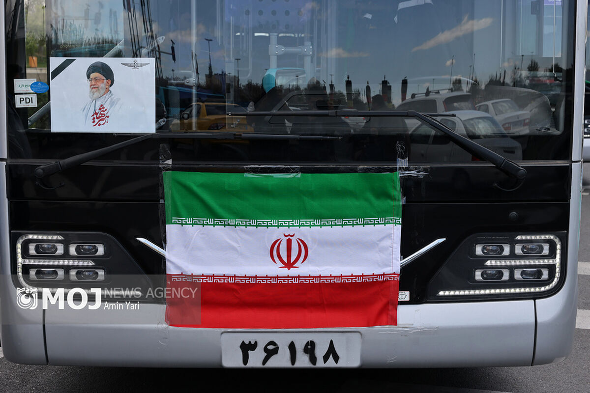 رونمایی از۵۰ دستگاه  اتوبوس برقی و ۳۵ دستگاه اتوبوس دوکابین