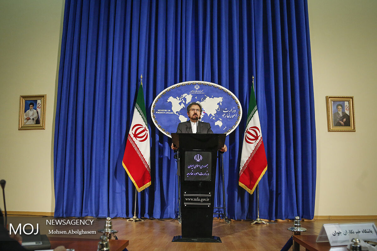 بهرام قاسمی سخنگو وزارت امور خارجه