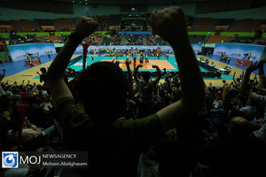 دیدار تیم های ملی والیبال ایران و استرالیا