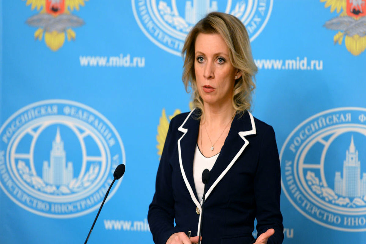 ماریا زاخاروا سخنگوی وزارت خارجه روسیه