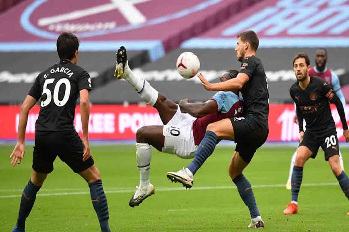 بازی منچسترسیتی و وستهام