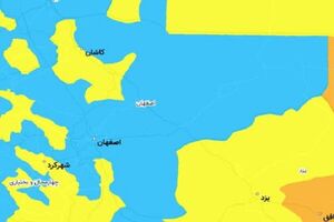 23 شهرستان اصفهان در وضعیت آبی کرونا