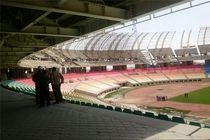 تاج از ورزشگاه نقش جهان بازدید کرد