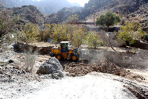 رفع تصرف بیش از ۲هزار مترمربع از بستر رودخانه‌های کلات