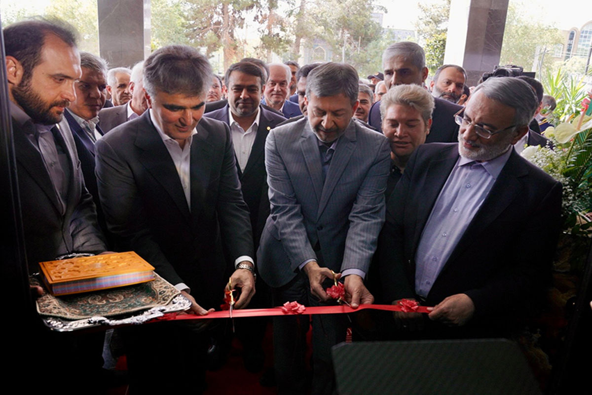 مدیرعامل بانک ملی ایران در مراسم افتتاح شعبه کاشان