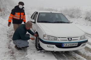 تردد در گردنه‌های چری و شاه‌منصوری با زنجیرچرخ انجام می‌شود