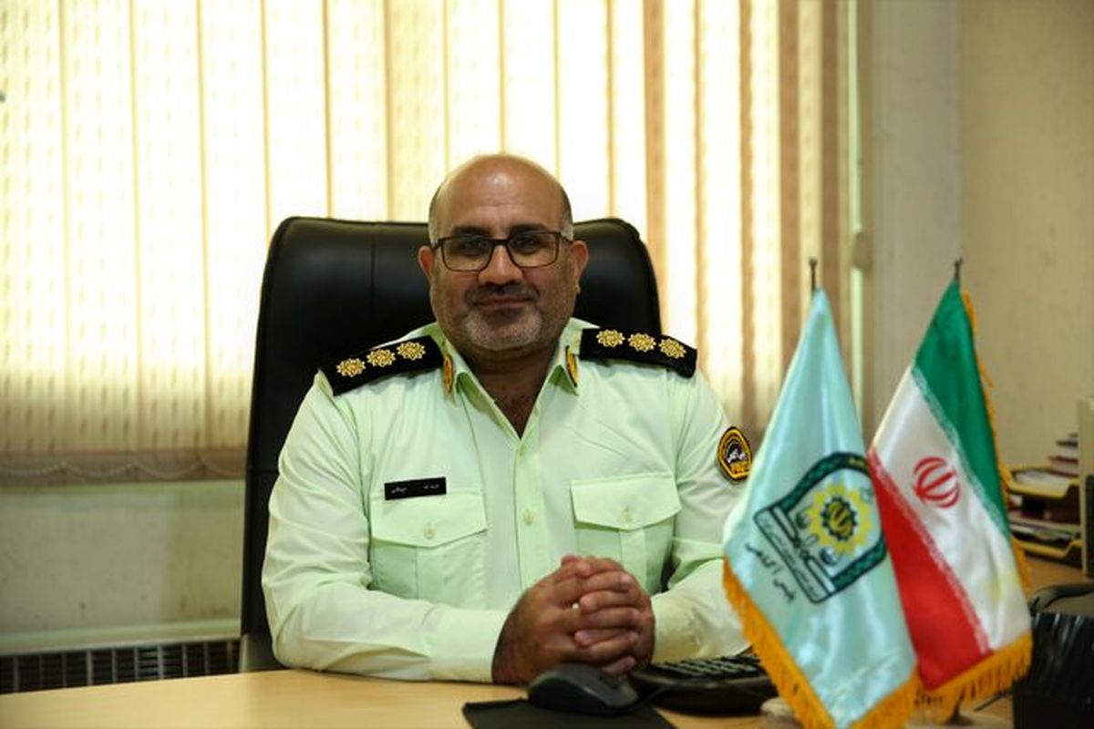 سرهنگ عبداله چولکی معاون مبارزه با جعل و کلاهبرداری پلیس آگاهی فراجا