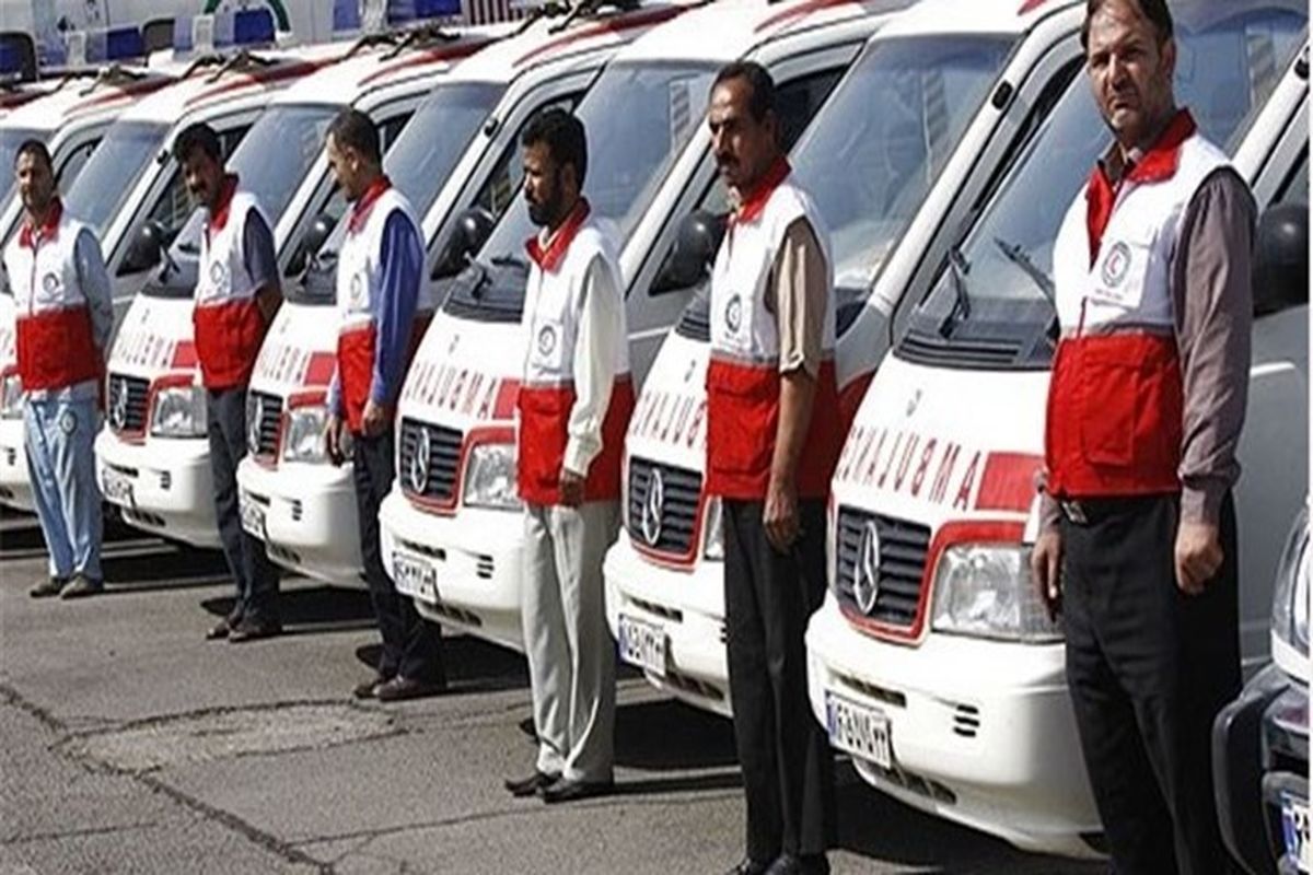 خدمت رسانی جمعیت هلال احمر