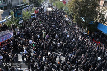 تشییع پیکرهای مطهر ۱۳۵شهید گمنام دوران دفاع مقدس