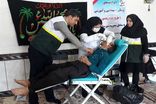 کادر درمان بسیج به زائران «رهبر شهید» خدمات رایگان ارائه می‌دهد