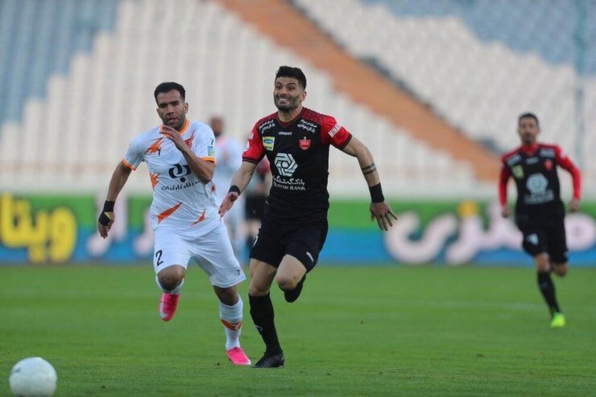 فوتبال پرسپولیس و مس رفسنجان