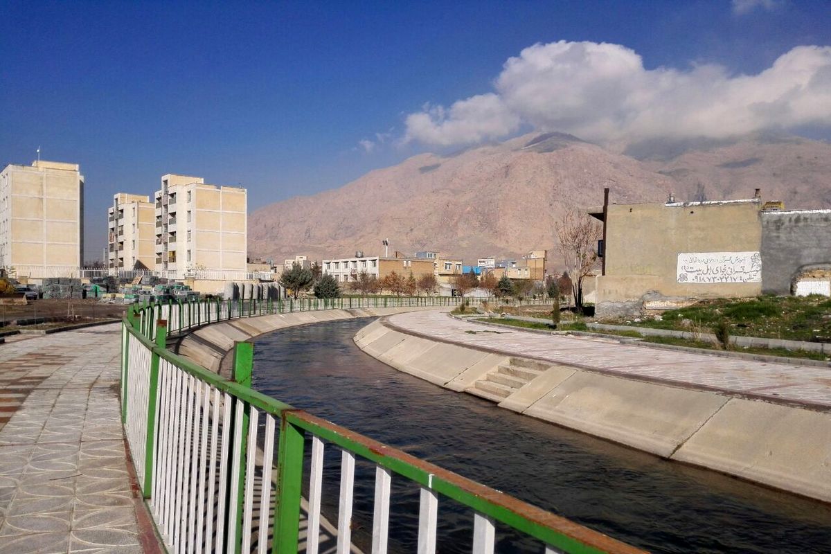 رودخانه چم بشیر کرمانشاه