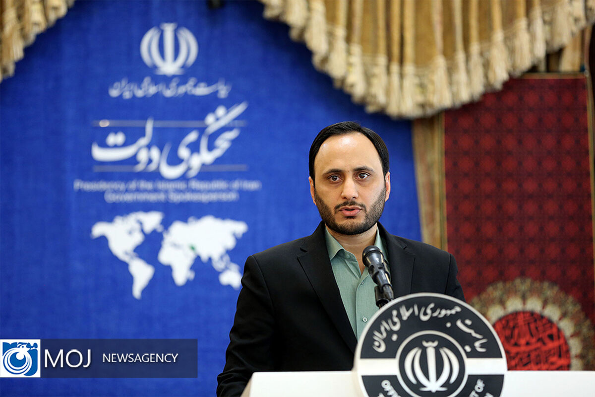نشست خبری سخنگوی دولت