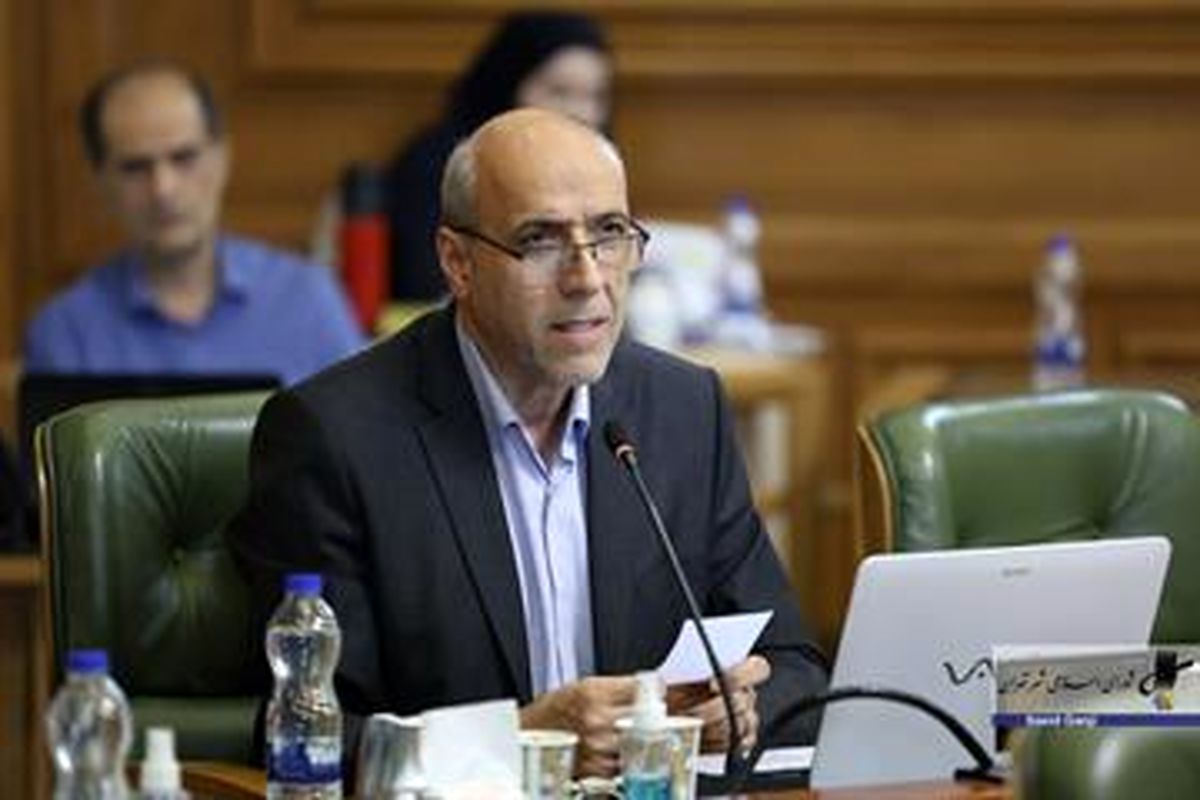 رئیس کمیسیون عمران و حمل‌ونقل شورای شهر تهران