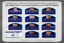  اعضای ستاد انتخابات چهاردهمین دوره ریاست جمهوری در استان اصفهان منصوب شدند