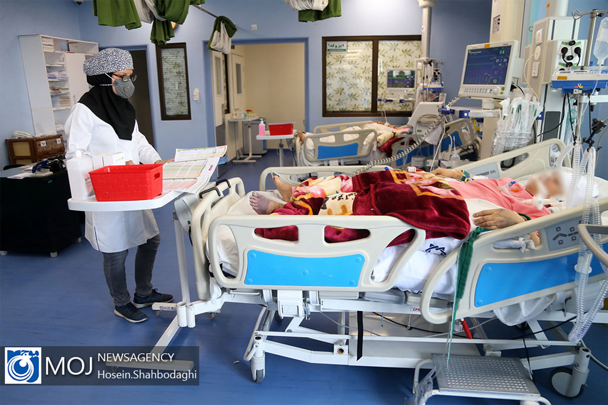 وضعیت بیمارستان فرقانی قم در روزهای کرونایی