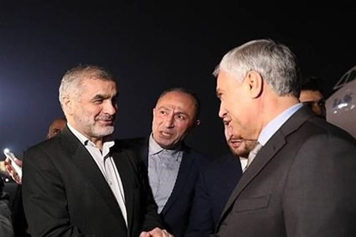 رییس دومای روسیه در تهران 