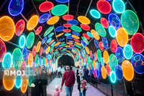 جشنواره نور تهران در پارک ملت