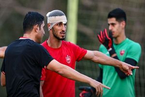 علی علیپور به مصدوم به تمرینات پرسپولیس بازگشت