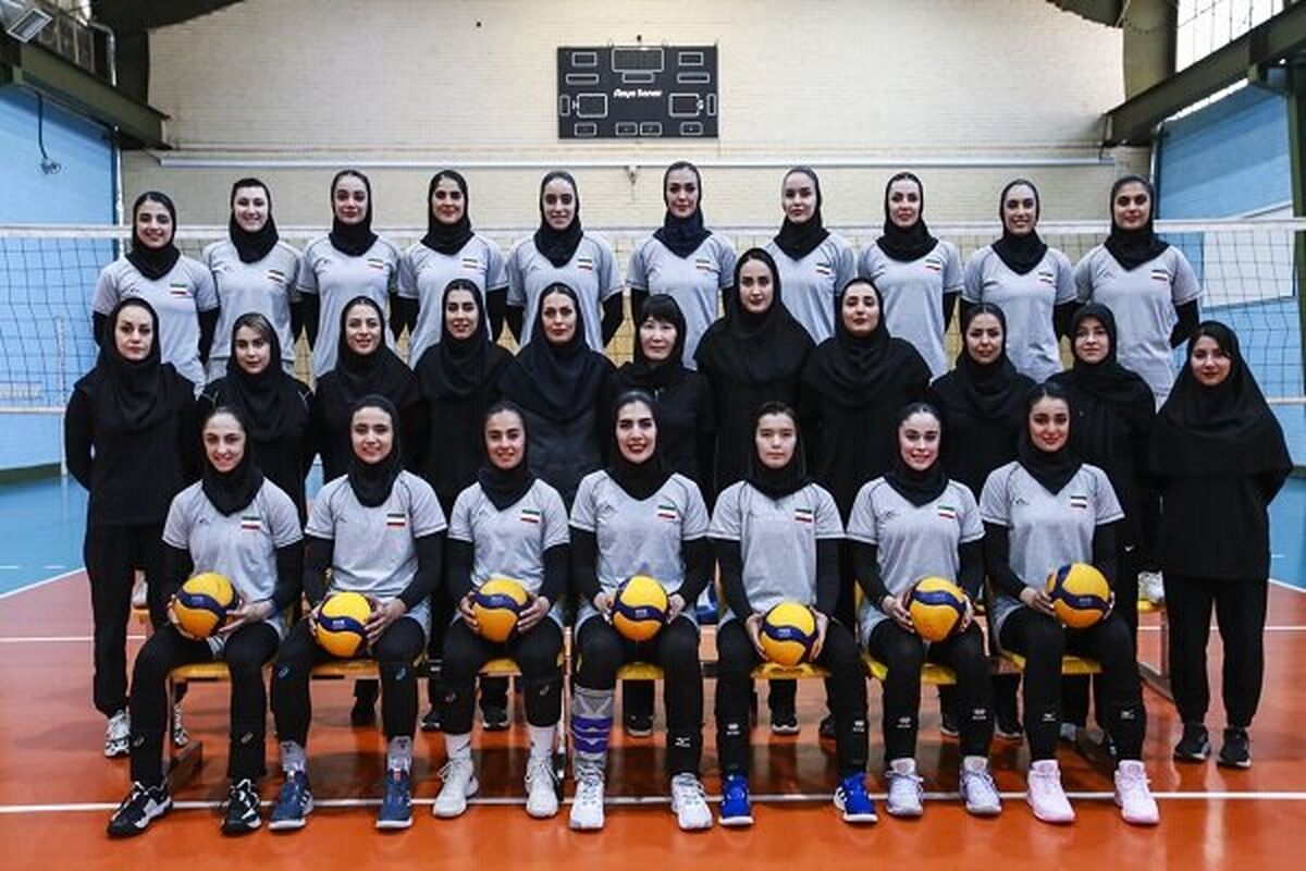دختران والیبال ایران 