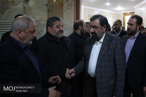 مراسم ختم والده سردار جلالی