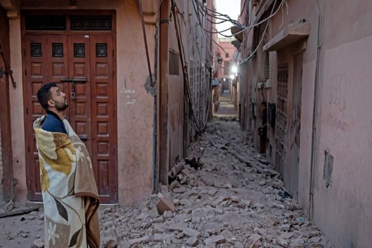  زمین لرزه در مراکش مغرب