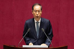 استعفای رئیس جمهور موقت کره جنوبی