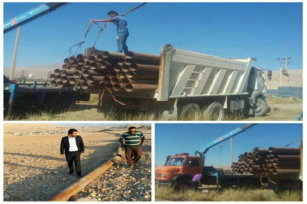 آبرسانی به روستاهای باغملک