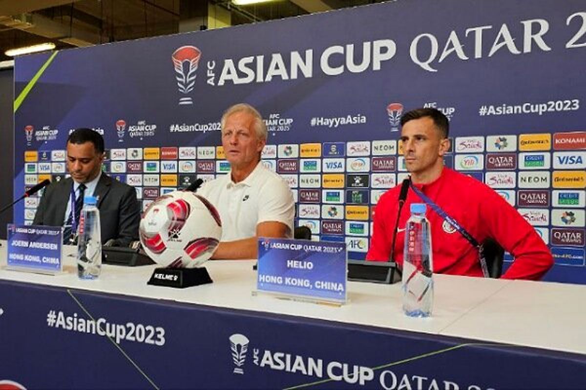 یورن اندرسون سرمربی تیم هنگ کنگ