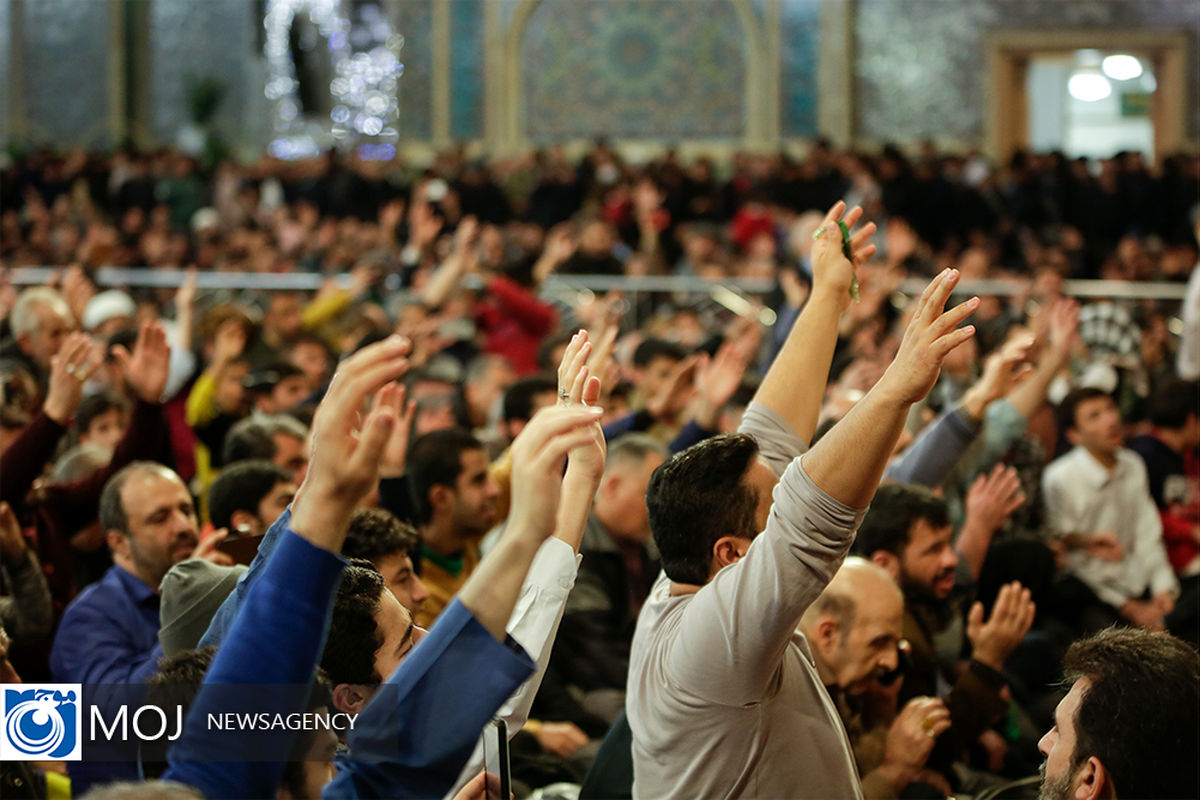 جشن مبعث پیامبر اکرم در حرم مطهر رضوی 