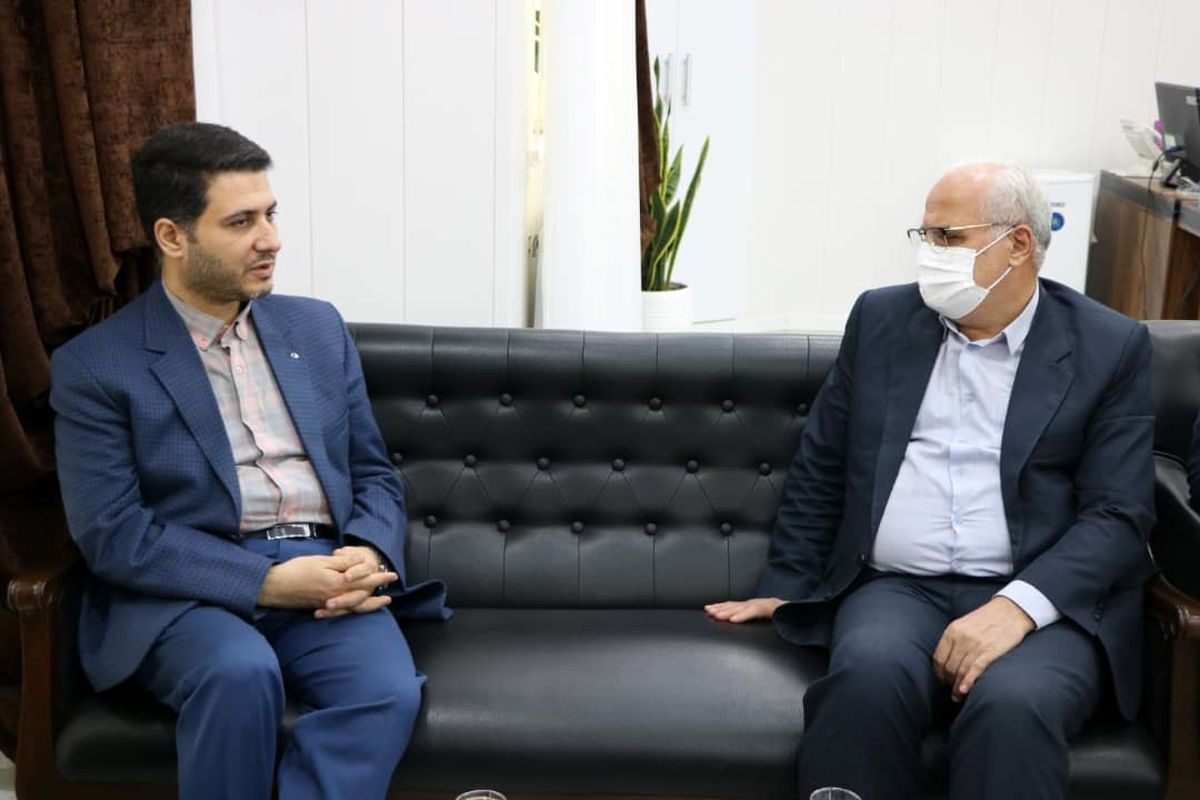 دیدار مدیرعامل سازمان منطقه آزاد انزلی با فرماندار شهرستان بندرانزلی