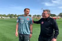 حضور برترین دروازه بان جهان در تمرین پرسپولیس