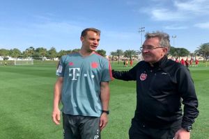 حضور برترین دروازه بان جهان در تمرین پرسپولیس