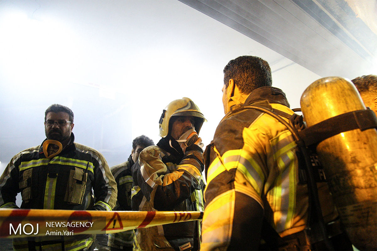 پایان مبارزه آتش نشانان با آتش حرارتی