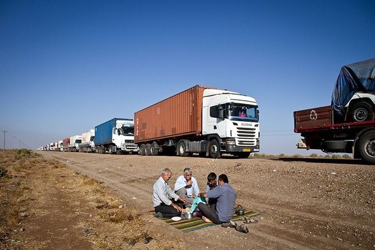 مشکل تردد کامیون‌های ایرانی