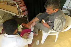 تیم های پزشکی هرمزگان به 7 هزار زائر کربلا خدمات درمانی ارائه کردند