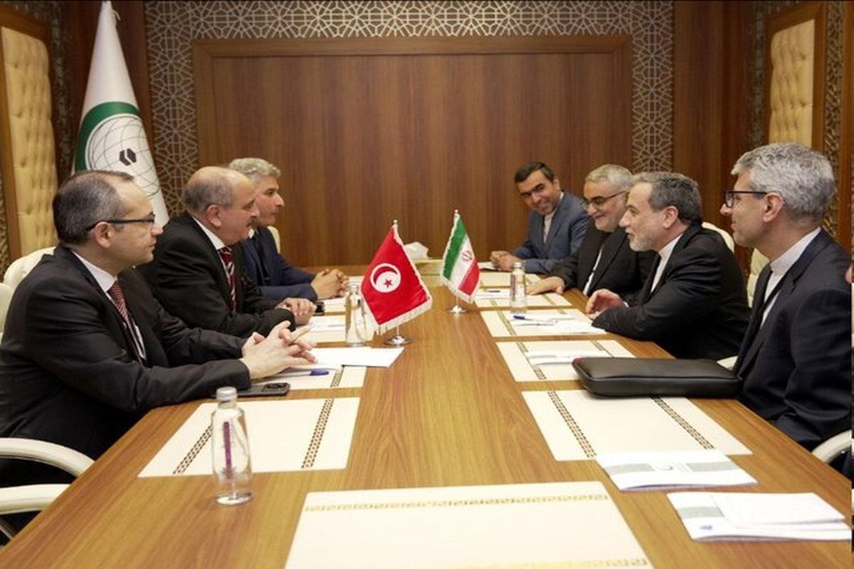 وزرای خارجه ایران و تونس