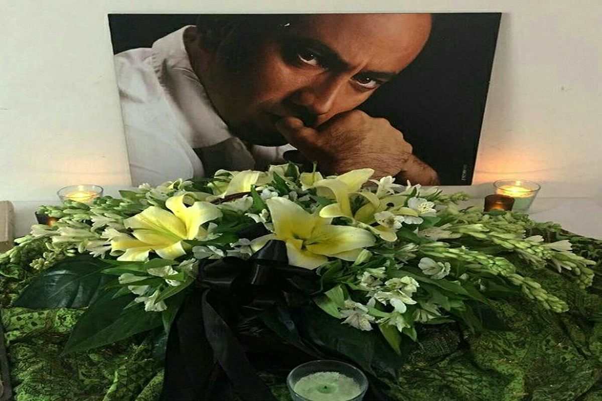 مراسم تشیع عارف لرستانی