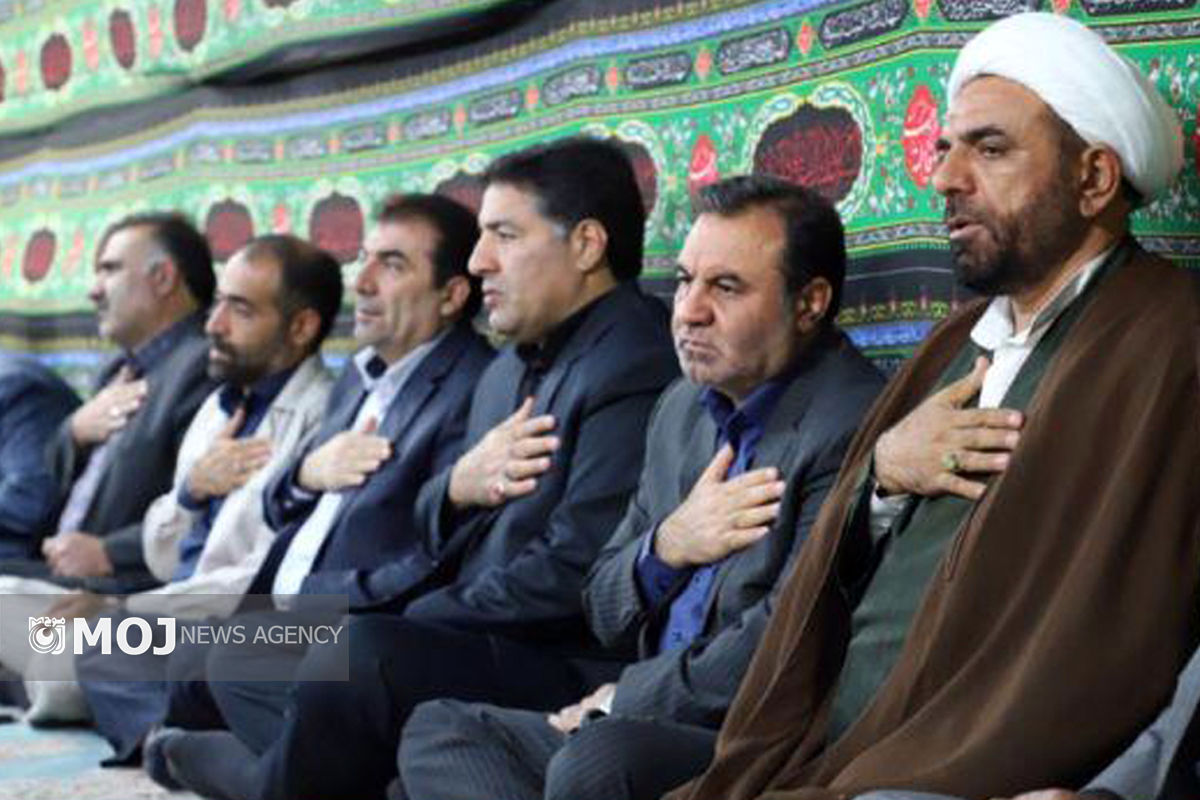 عزاداری حسینی کارکنان استانداری لرستان