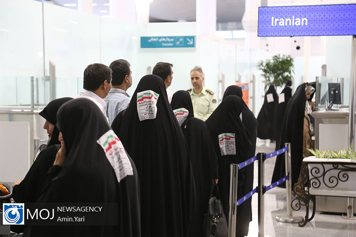 بدرقه زائران حج تمتع  ۱۳۹۸