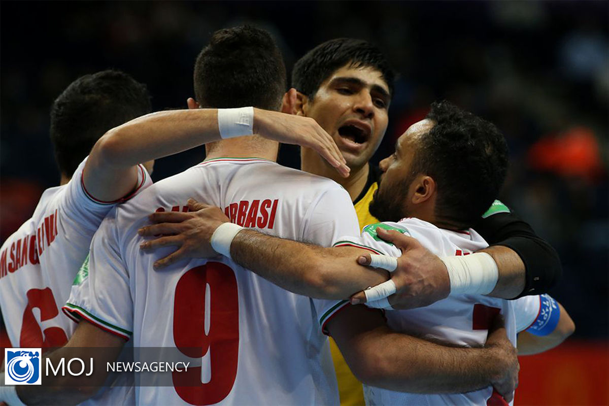 دیدار تیم های ملی فوتسال ایران و آمریکا