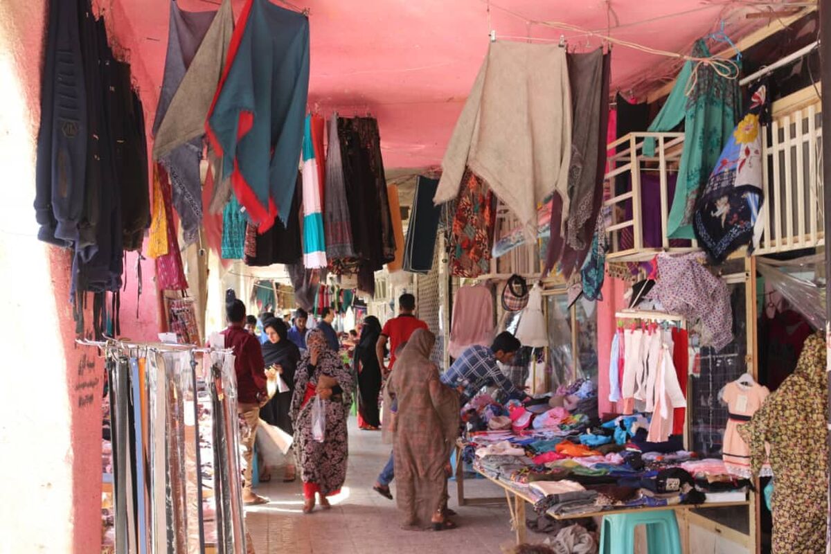 سد معبر در بازار میناب