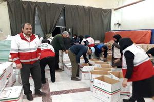 ارسال دومین محموله کمک های هلال احمر مبارکه به مناطق سیل زده در لرستان