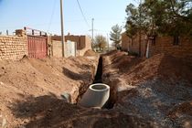اجرای شبکه فاضلاب در شهرک 209 اردستان با مشارکت شهرداری