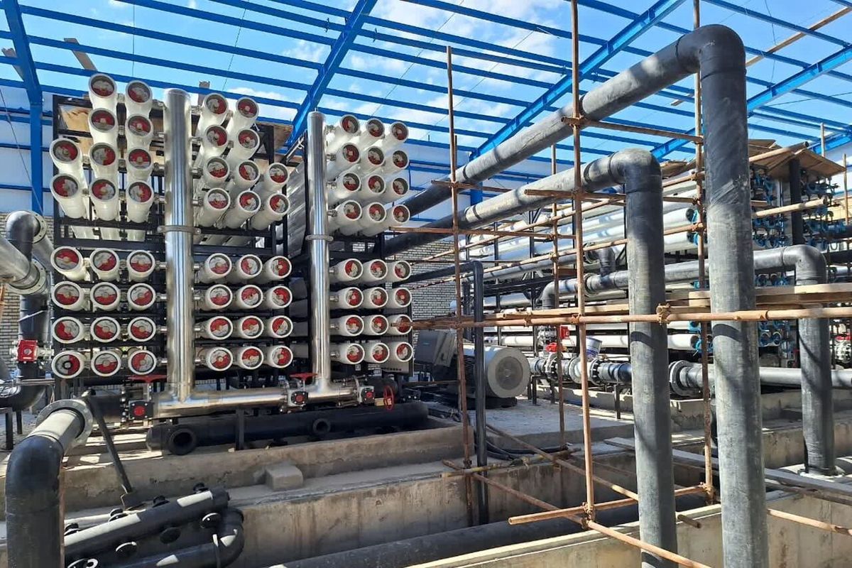 بزرگ‌ترین آب‌شیرین‌کن خوزستان