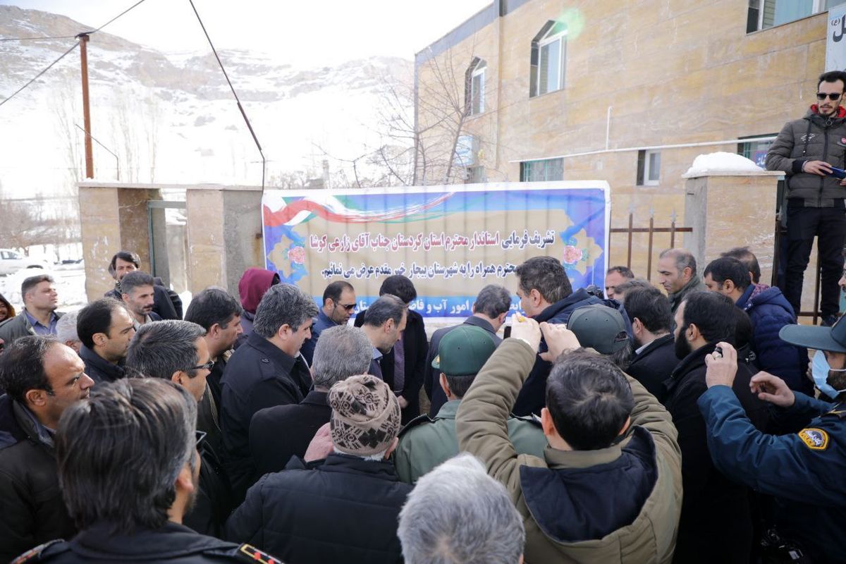 افتتاح پروژه بیجار