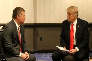 ترامپ چهارشنبه پذیرای پادشاه اردن است